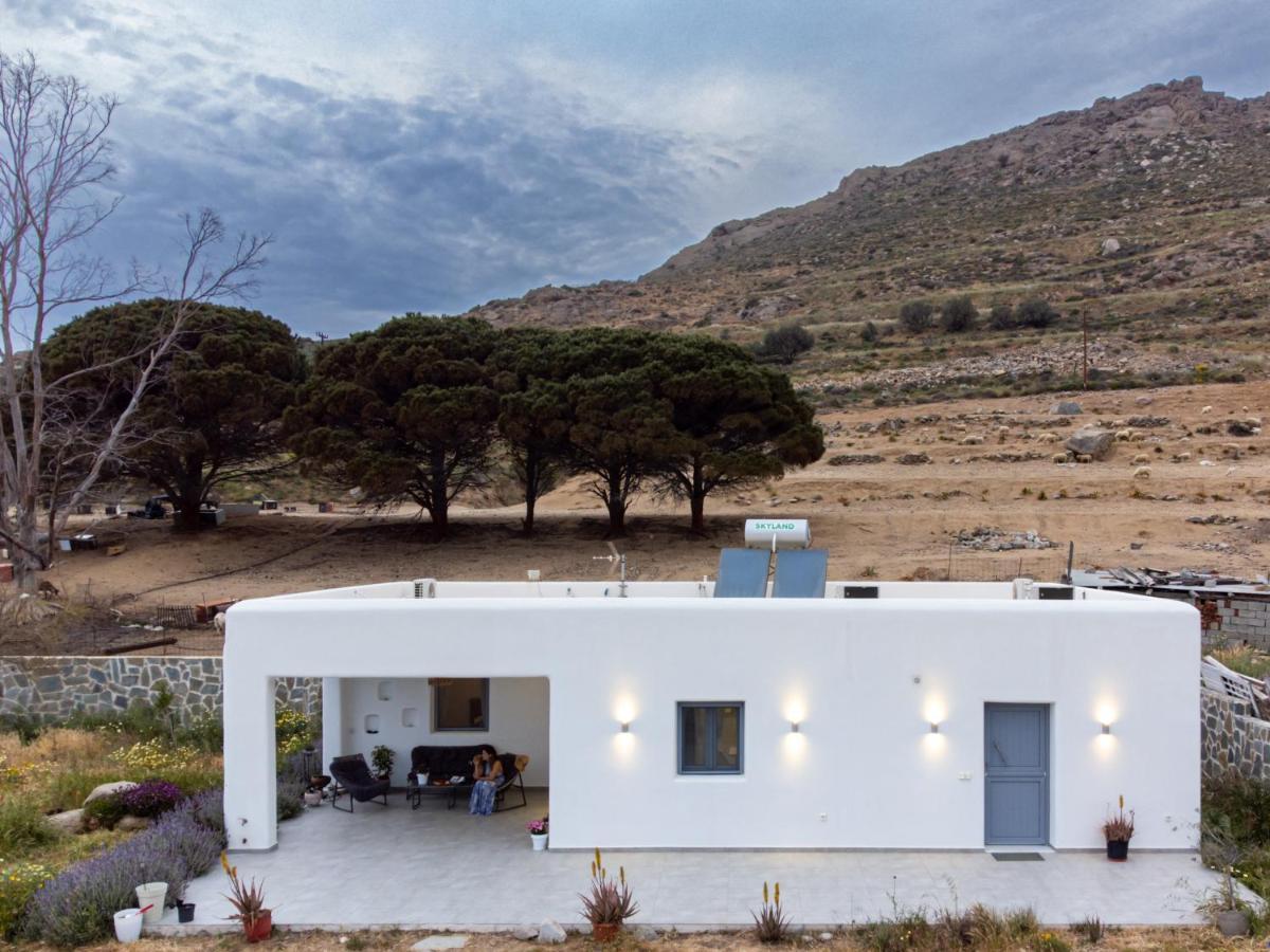 Cycladic Home On The Hill With Beautiful Views!! Agkidia 外观 照片