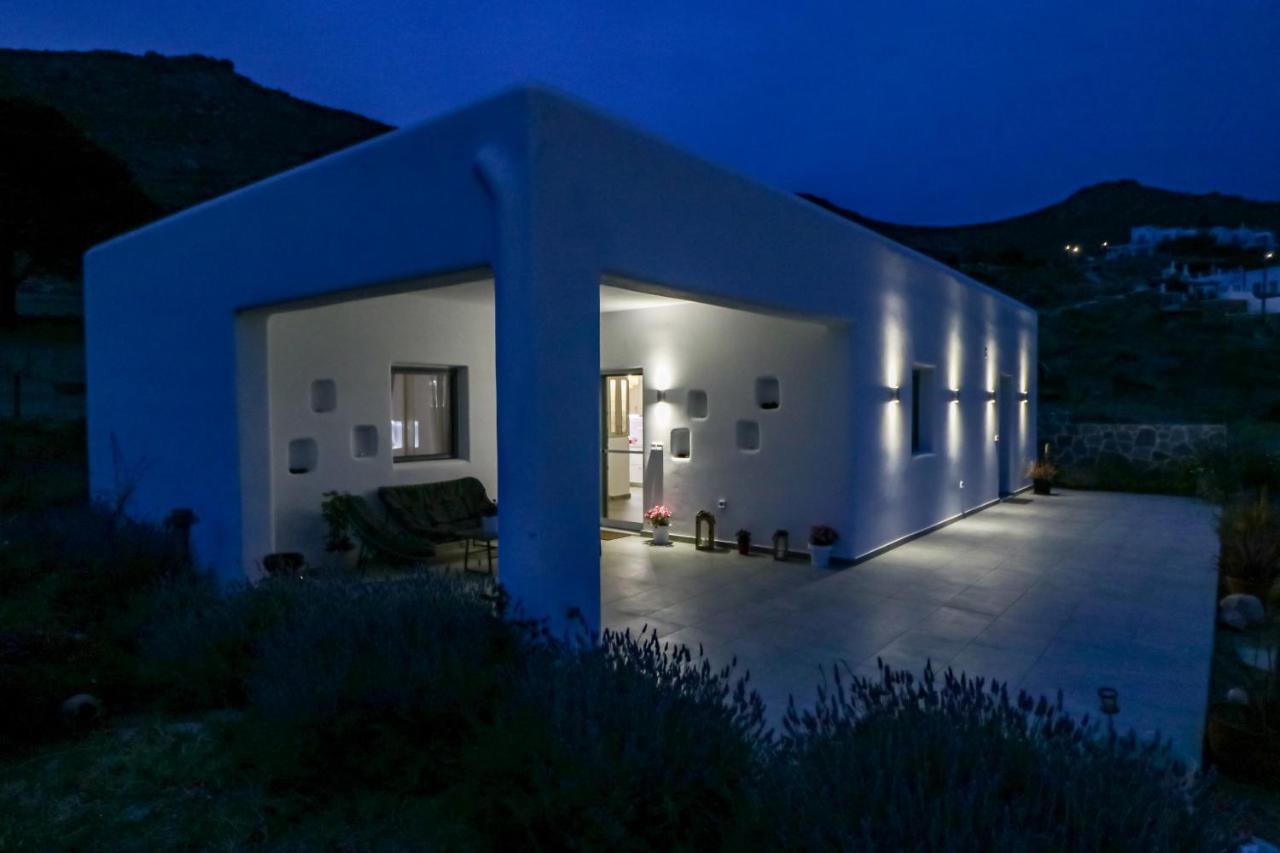 Cycladic Home On The Hill With Beautiful Views!! Agkidia 外观 照片