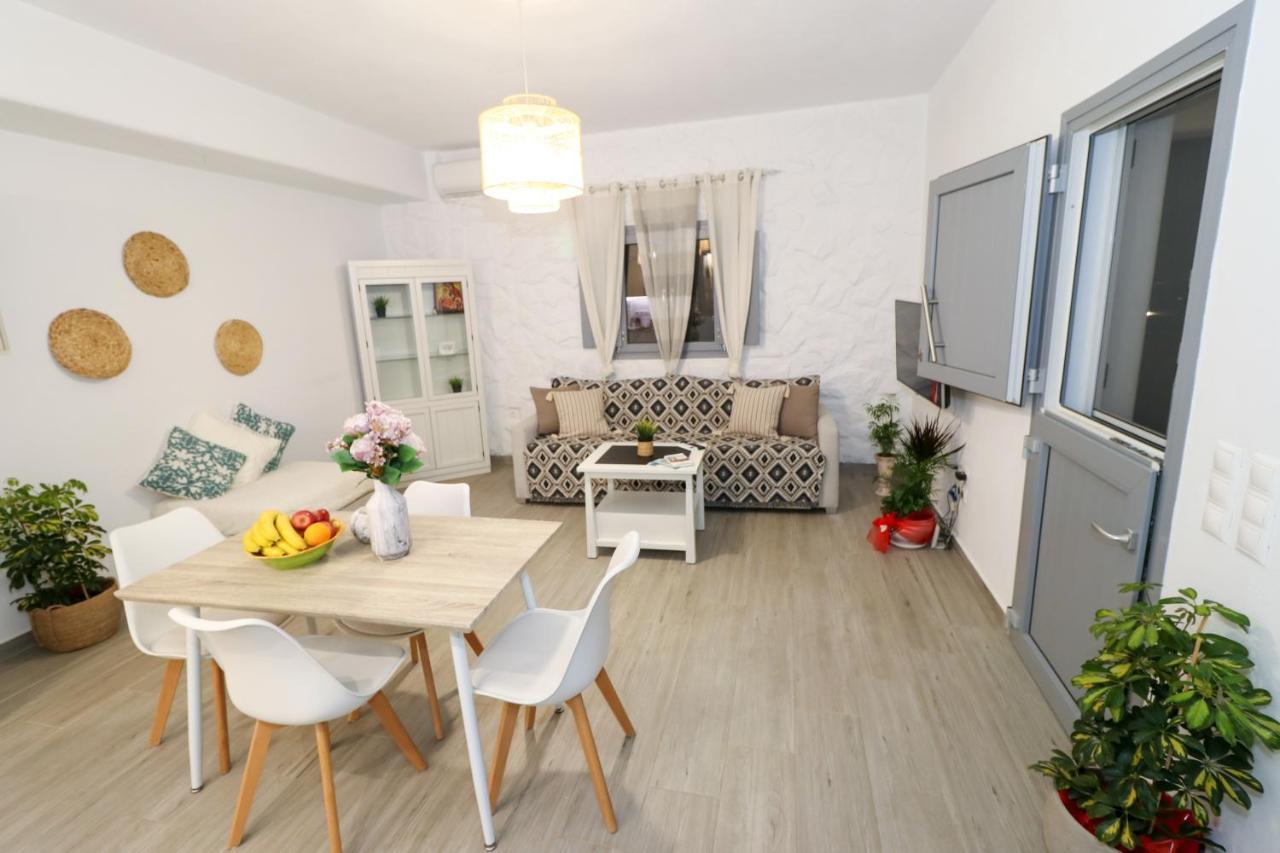 Cycladic Home On The Hill With Beautiful Views!! Agkidia 外观 照片