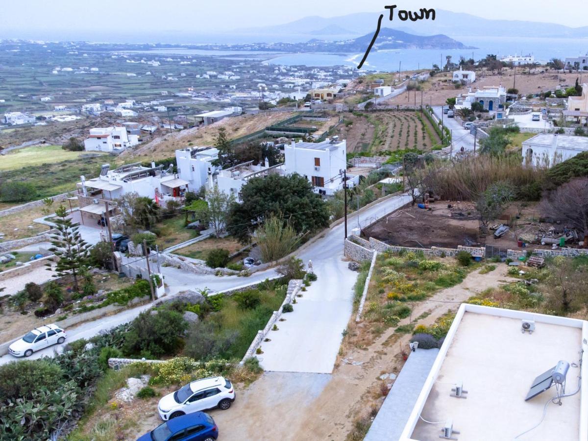 Cycladic Home On The Hill With Beautiful Views!! Agkidia 外观 照片