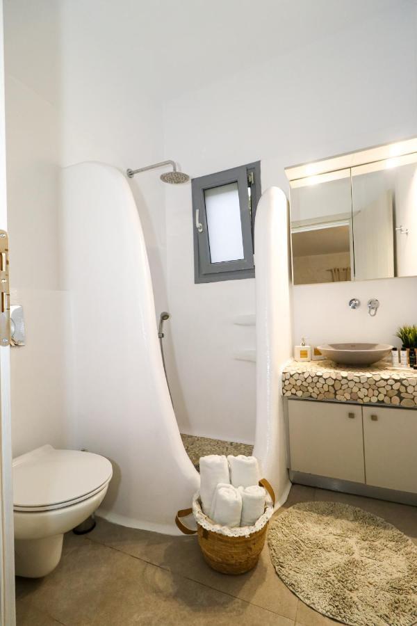 Cycladic Home On The Hill With Beautiful Views!! Agkidia 外观 照片