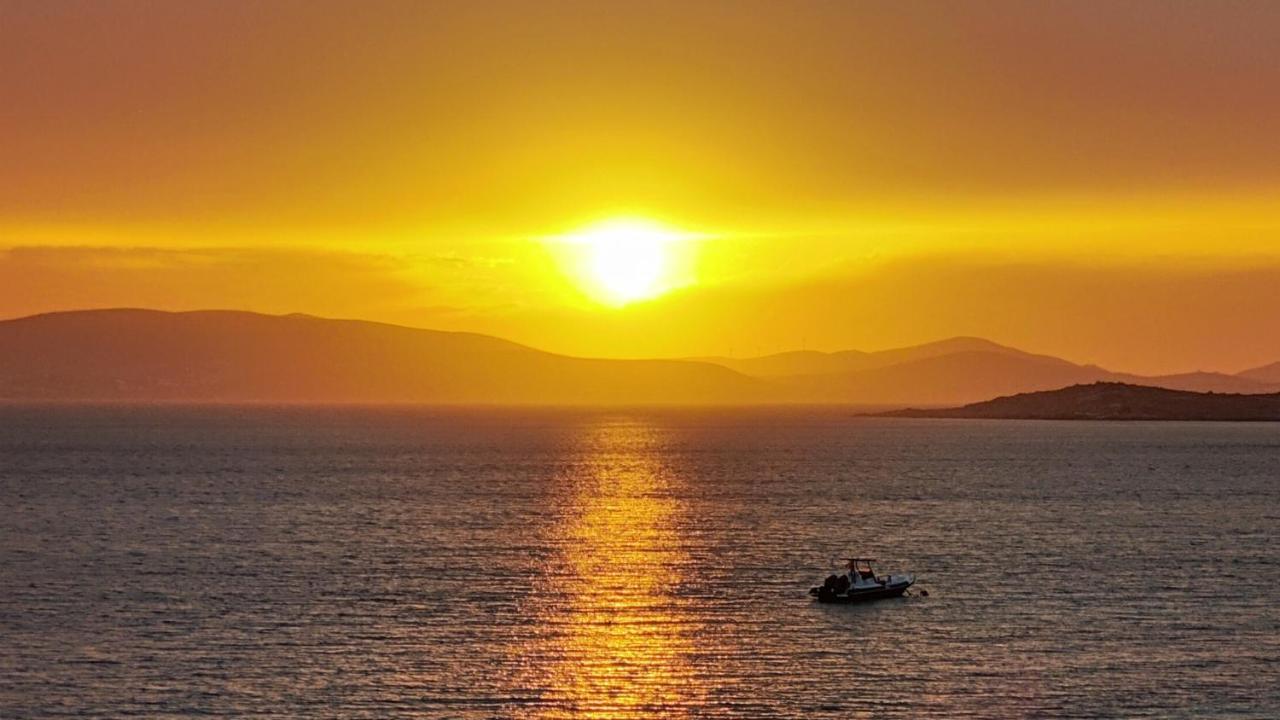 Cycladic Home On The Hill With Beautiful Views!! Agkidia 外观 照片